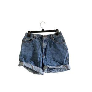 Vintage Liz Claiborne High Waisted Mom 100% Cotton Size 10 Petite Shorts